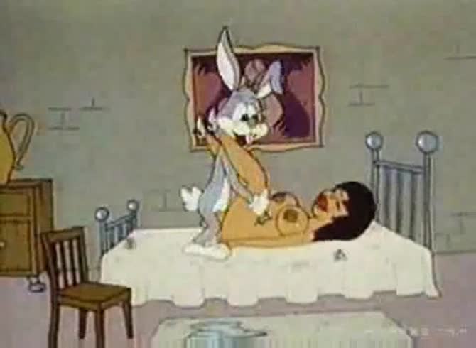 Video :Dog and rabbit fucking a sexy woman in beastiality cartoon